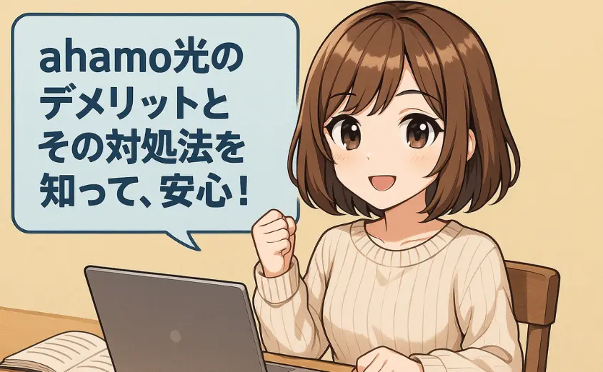 ahamo光のデメリットとその対処法