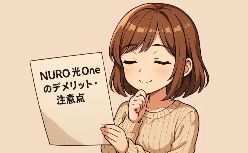 NURO 光 Oneのデメリット・注意点