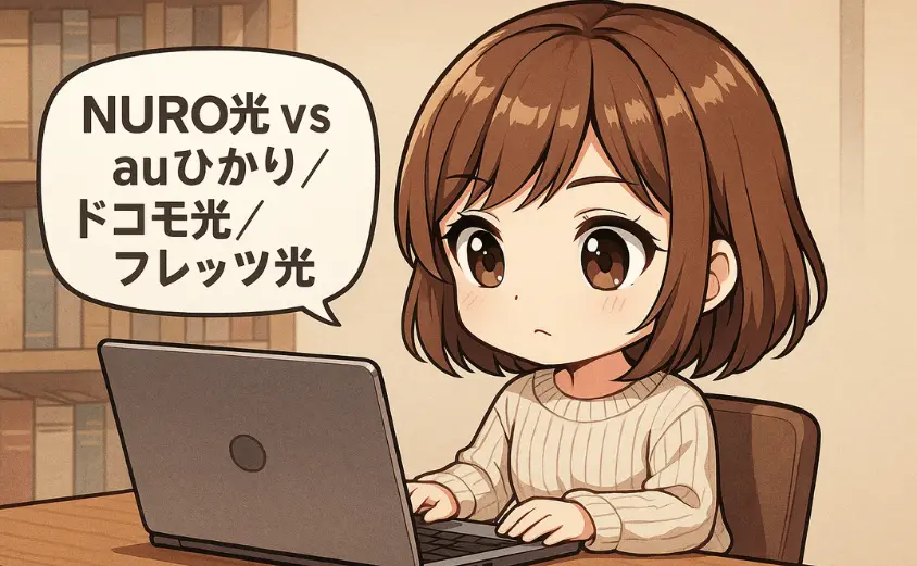 他社10G回線と何が違う?
NURO光の強みを比較