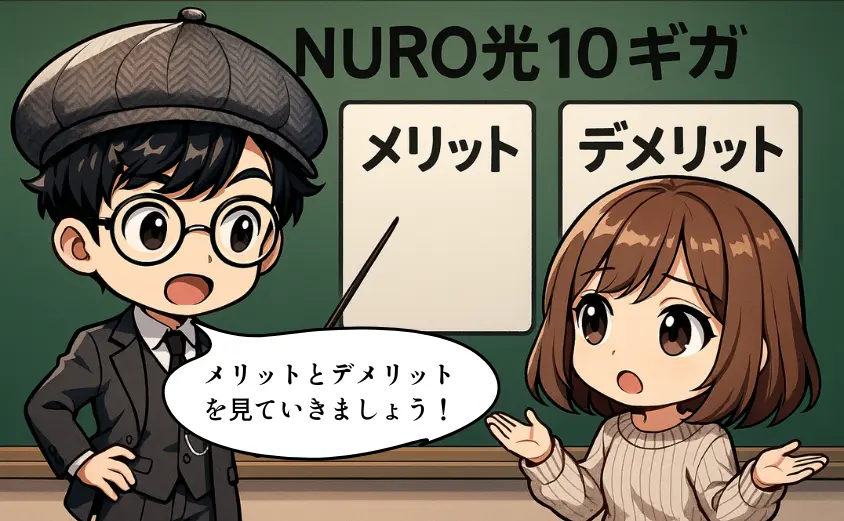 NURO光10ギガのメリット・デメリット