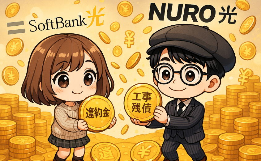 ソフトバンク光の解約時の注意点