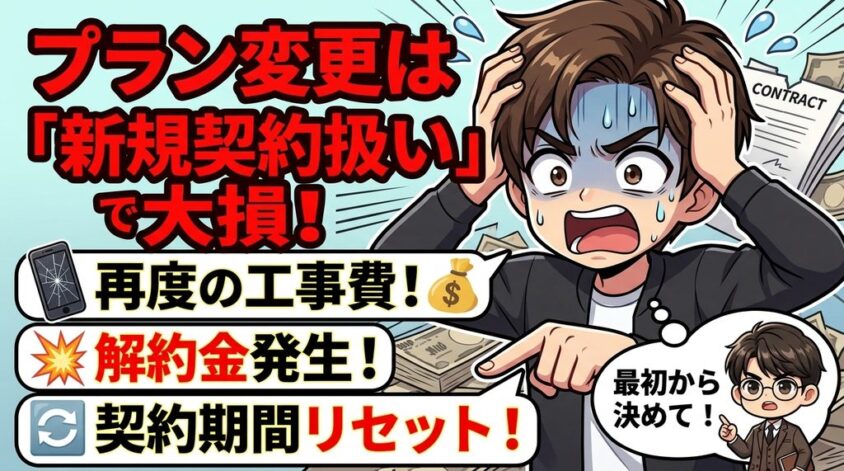 プラン変更はできる？（2G&rarr;10Gへの変更可否）