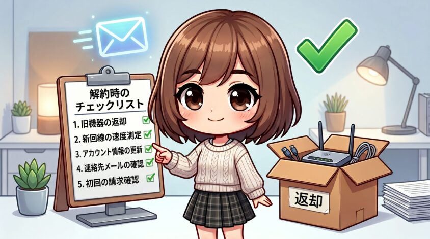 NURO光への乗り換え後にやること