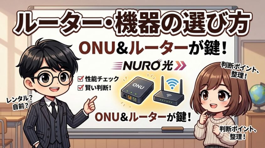 ルーター・機器の選び方