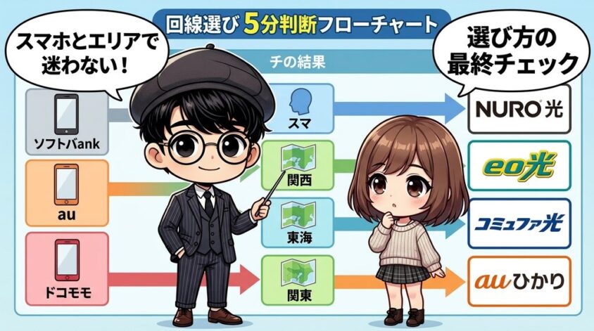 まとめ：NURO光と他社の選び方を5分で判断する最終チェックリスト